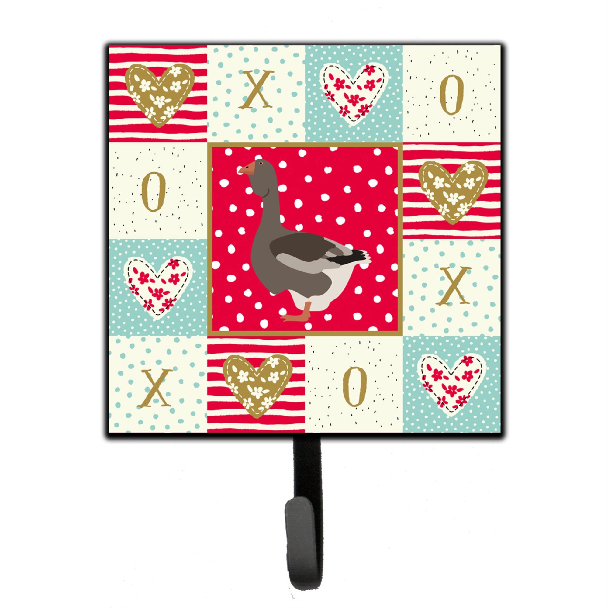 Toulouse Goose Love Leash Or Key Holder